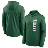 NFL T-Shirts Men's Hooded Long Sleeve T-Shirt NFL Football