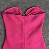 Women's Evening Dress Hollow-out Tight Bandage One-Piece Dress Banquet Dress