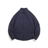 Unisex Jacket Winter Seersucker down Shirt