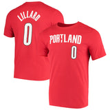 NBA T-Shirts NBA Basketball Suit T-Shirt Open Lillard Jersey Short Sleeve Sports