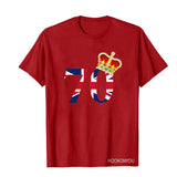 Inspired by Queen's Platinum Jubilee 2022 Elizabeth 70 Years T-shirt Printed Short Sleeve T-shirt