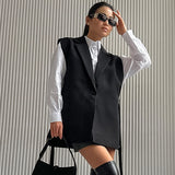 Women Trench Coat Autumn and Winter Suit Vest Coat Leisure