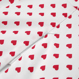 Women Dress Sexy off-Shoulder Heart Printing Dress