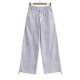 Women Sweatpants Elastic Waist Thin Long Pants Jazz Pants Casual Pants