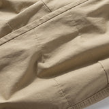 Men Sweatpants Mechanical Style Multi-Pocket Cargo Pants Loose Casual Solid Color Wide-Leg Pants