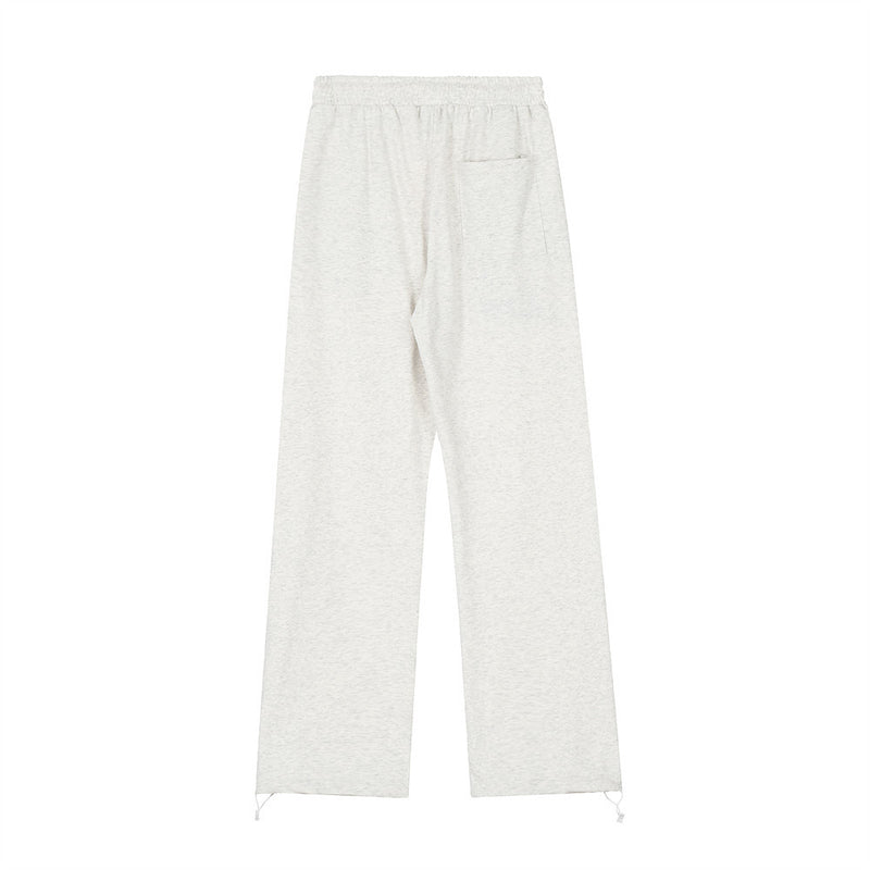 Men Sweatpants Embroidered Letter Casual Pants Men Loose Straight Trousers
