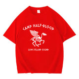 Camp Half Blood Long Island Sound Skull Percy Jackson T Shirt