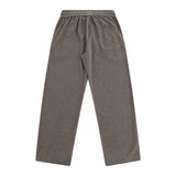 Women Sweatpants Knitted Straight Casual Pants Men and Women Retro Loose Sports Wide Legs Trousers