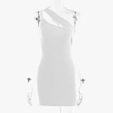 Women Dresses Knitted Sling Dress Spring Sexy Slim Fit Hip Skirt