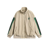 Unisex Jacket Fall Waffle Baseball Shirt