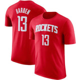 NBA T-Shirts Outdoor Sports T-Shirt Men's NBA Basketball Suit Rockets Short Sleeve