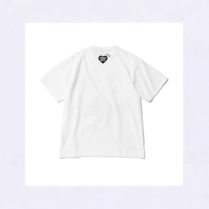 Men T-shirts Dog Scooter Bamboo Cotton Short Sleeve T-Shirt Loose