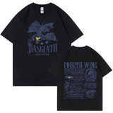 Basgiath War College Graphic T Shirt Fourth Wing Dragon