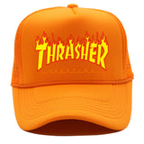 Thrasher Hat THRASH Breathable Truck Cap Baseball Cap Cap