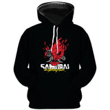 Cyberpunk 2077 Hoodie Autumn and Winter Cyberpunk 2077 Series 3D Hooded Sweater