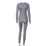 Women Jumpsuit Winter Sports Long Sleeve Jumpsuit