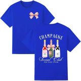 Champagne Social Club Shirt Champagne Social Club Drinking