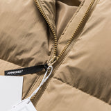 Unisex Winter Cotton Coat Stand-up Collar down Jacket Vintage down Jacket