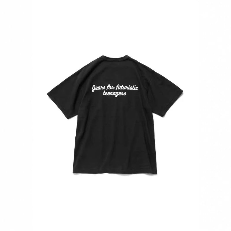 Men T-shirts Human Bear Pattern Short Sleeve T-Shirt Loose
