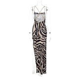 Women Dresses Summer Slim Fit Backless Suspender Dress