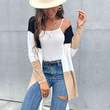 Women Knitted Sweater Autumn and Winter Leisure Sweater Long Sleeve Cardigan Jacket
