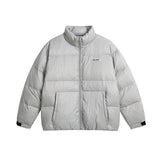 Unisex Winter Cotton Coat Stand-up Collar down Jacket Vintage down Jacket