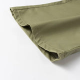 Women Sweatpants Spring and Autumn Retro Multi-Pocket Cargo Pants Loose Casual Trousers