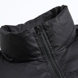 Unisex Winter Cotton Coat Stand-up Collar down Jacket Vintage down Jacket