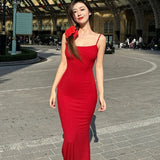 Women Dresses Spring Kardashian Skims Casual Sleeveless Slim Fit Camisole Dress