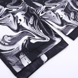 Men Sweatpants Tie-Dyed Casual Pants Loose Straight Trousers Wide-Leg Pants