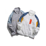 Unisex Shirts Fall Color-Blocking Jacket