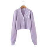 Women Sweater Knitwear Winter Knitted Women's Sweater Knitted Cardigan Loose Sweater