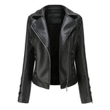 Red Leather Jacket Casual Jacket
