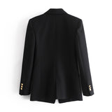 Women Suits Jacket Autumn and Winter Suit Short Double Breasted Suit