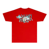 Amiri T Shirts Fashion Brand T Shirt Short Sleeve T-shirt Blouse