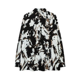 Unisex Vintage Shirt Autumn/Winter Thin Long Sleeve Shirt