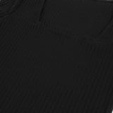Women Dress Autumn Winter Retro Elegant Square Collar Long Sleeve Dress