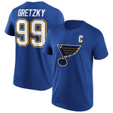 NHL T-Shirts Summer Loose Men's NHL Ice Hockey Sports T-Shirt Casual Short Sleeve