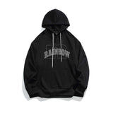 Unisex Hoodie Autumn Letters Print Hooded Sweater