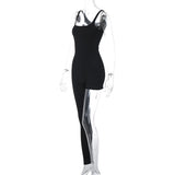 Women Jumpsuit Spring/Summer Sling Solid Color Jumpsuit