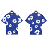Denim Tears T Shirts Kapok Puff Print Short Sleeve T-shirt