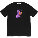 Mens T-shirts FW22 JUNYA WATANABE CDG MAN Bug Tee Electronic Bug Short Sleeve Crew Neck T-Shirt