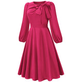 Women Date Dress Fall/Winter Dress Leisure Long Sleeve Dress