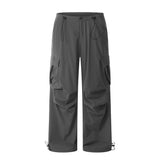 Men Sweatpants Quick-Drying Sports Straight Casual Wide-Leg Trousers