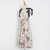 Women Dresses Bohemian Summer Sling Long Dress (Qymy0409)