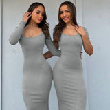 Women Dresses Spring and Summer Sexy Backless Short Sleeve Dress
