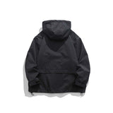 Unisex Shirts Autumn Waterproof Hooded Jacket