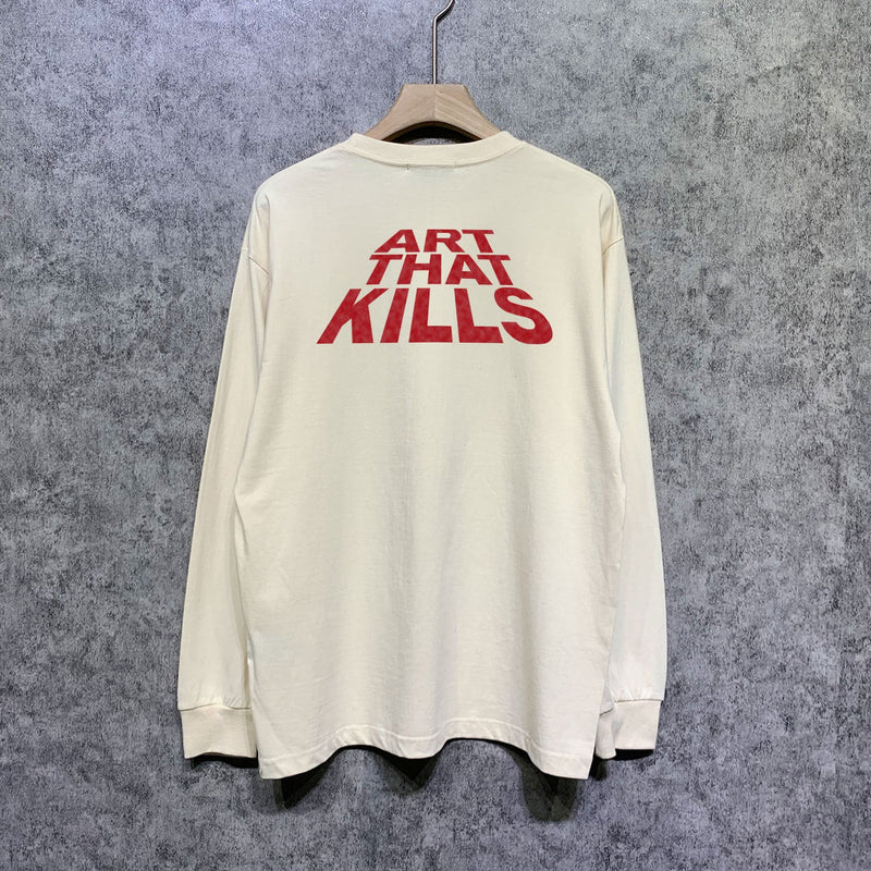 Gallery Dept Long Sleeved Shirt Fashion Brand Long Sleeve Long-Sleeved T-shirt Blouse