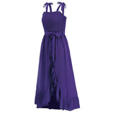 Women Date Dress Summer Sexy Backless Spaghetti Straps Dress