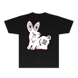 Amiri T-Shirt Rabbit Printed Short Sleeve T-shirt
